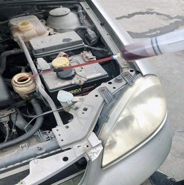 ШПРИЦ ДЛЯ ЗАМЕНЫ МАСЛА ШПРИЦ-ОТСАСЫВАТЕЛЬ ДЛЯ ЖИДКОСТИ 200 МЛ