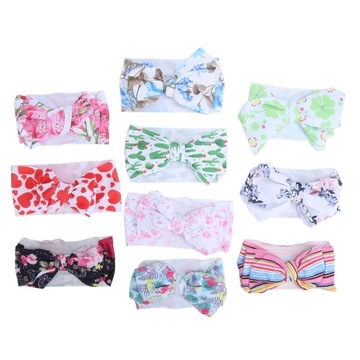 10 шт. детские повязки на голову с бантом