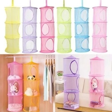 Подвесная сетка для хранения детских игрушек Сумка 3 шт.