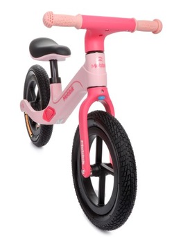 Różowy rowerek biegowy dziecięcy Lenny-05 Jeździk