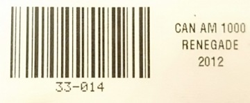 CAN AM RENEGADE 1000 12-13 ПОДНОЖКА