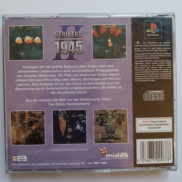 Страйкерс 1945 II, PS1, PSX