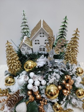 Зимний венок, рождественская домашняя композиция