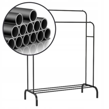 Большая ВЕШАЛКА ДЛЯ ОДЕЖДЫ Стоящая двойная подставка
