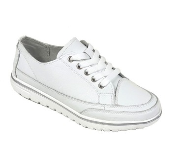 VINCEZA 87970 trampki tenisówki buty sportowe skórzane 39