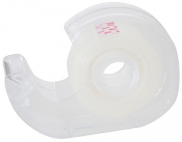 TAŚMA KLEJĄCA BIUROWA 19MM x 33M Z OBCINACZEM