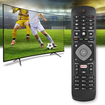 ПУЛЬТ ДИСТАНЦИОННОГО УПРАВЛЕНИЯ ДЛЯ ТЕЛЕВИЗОРА PHILIPS УНИВЕРСАЛЬНАЯ ЗАМЕНА SMART TV LED HD NETFLIX
