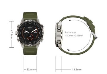 Smartwatch Bluetooth Call Asystent głosowy Monitorowanie stanu Fitness Tracker