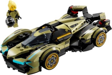 Speed ​​​​Champions 76923 Блоки Luxury Lamborghini Lambo V12 Vision GT