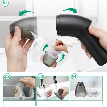 БЕСПРОВОДНОЙ АВТОМОБИЛЬНЫЙ ПЫЛЕСОС МОЩНОСТЬЮ ДО 4000Па, 2500МАч