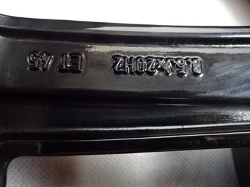 4× DISK HLINÍK MERCEDES-BENZ OE A2044016202 8.5" X 20" 5X112 ET 45