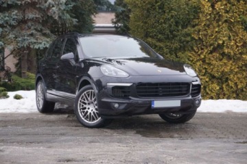 Porsche Cayenne II SUV Facelifting 4.2 D 385KM 2016 Porsche Cayenne Salon PL 4.2 V8 Panorama Tempomat Asyst. park z kamera, zdjęcie 1