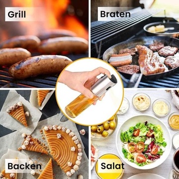 Bugucat Sprayer Бутылка-распылитель масла 100 мл 2 шт.