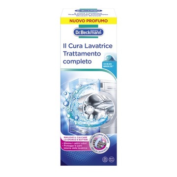 DR.BECKMANN CuraLavatrice detergent do pielęgnacji pralki Ocean Breeze250ml