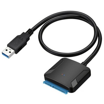 Адаптер USB 3.0 SATA для 2,5-дюймовых жестких дисков SSD + блок питания 12 В