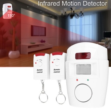 Сигнализация двери, окна, домашнего отеля, двойной пульт дистанционного управления с датчиком сигнализации