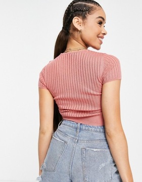 MISSGUIDED DOPASOWANY TOP PRĄŻKI (38)