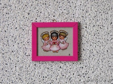 Три ангела - РИСУНКИ НА СТЕКЛЕ - Ева Скшипец