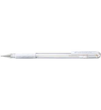 Długopis żelowy Pentel 0,8 mm K118-W biały