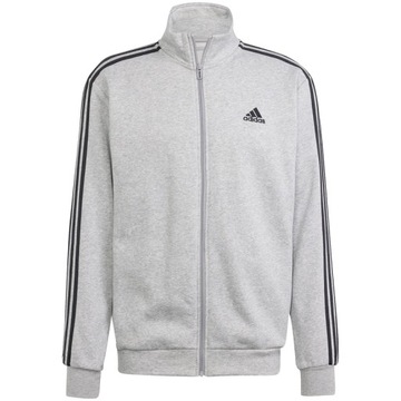 ND05_IA3073-L IA3073 Dres męski adidas Basic 3-Stripes Fleece szaro-czarny