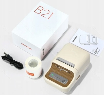 Портативный Bluetooth-термопринтер B21 для маркировки цен на продукты питания