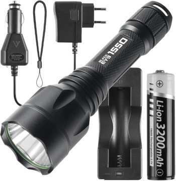 Mactronic BLACK EYE Mocna Latarka taktyczna 1550lm