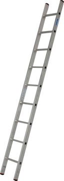 Drabina aluminiowa przystawna ze szczeblami 9 krause sibilo 120519 mocna