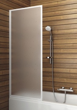 Серый нижний уплотнитель экрана из оргстекла АКВАФОРМ.