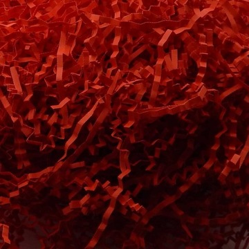 Wypełniacz Naturalny Dekoracyjny 500g C. Czerwony