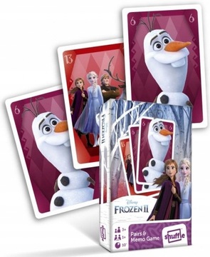 Gra karciana CZARNY PIOTRUŚ karty FROZEN II