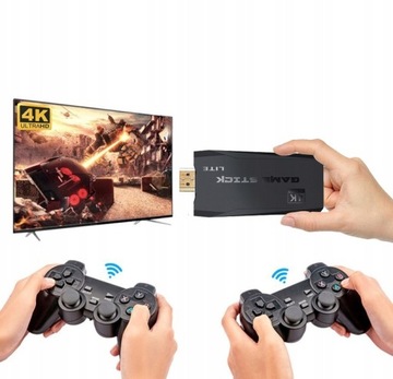 ЭМУЛЯТОР ТВ КОНСОЛИ HDMI GAME BOX + 2 КОНТРОЛЛЕРА ДЛЯ ДЕТСКОГО ТЕЛЕВИЗОРА