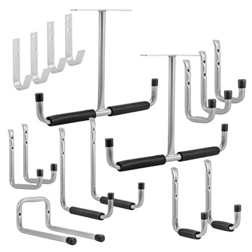 НЕО КРЮЧКИ ДЛЯ ГАРАЖА ПОДВАЛ БАЛКОН ДЛЯ ИНСТРУМЕНТОВ КРЮЧОК НАБОР КРЮЧКОВ 16шт 84-163