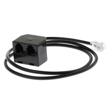 4p4c Переходной кабель-переходник «мама» с 2 «мама» на 1 «папа», 25 см