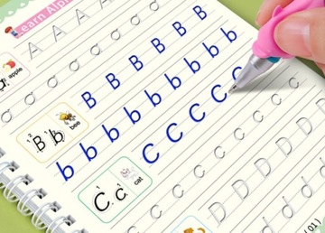 ВОЛШЕБНЫЕ КНИГИ ДЛЯ ОБУЧЕНИЯ ПИСЬМУ СЧЕТУ РИСОВАНИЕ ОБУЧЕНИЕ КАЛЛИГРАФИИ 4