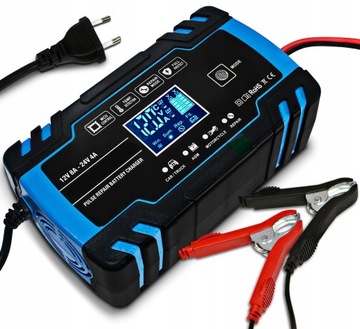 АВТОМАТИЧЕСКИЙ ВЫПРЯМИТЕЛЬ С ФУНКЦИЕЙ РЕМОНТА 12В 24В АККУМУЛЯТОРНЫЙ ВЫПРЯМИТЕЛЬ