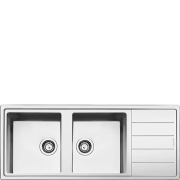 % раковина SMEG LDR116-2