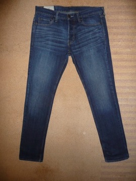 Spodnie dżinsy HOLLISTER W32/L32=44,5/107cm jeansy