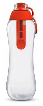 Butelka filtrująca DAFI 0,5L czerwona makowa