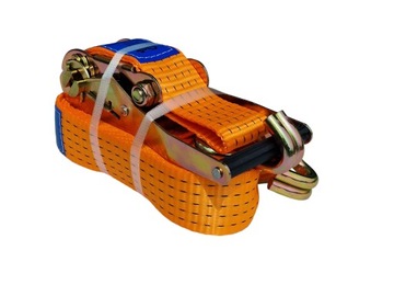 ТРАНСПОРТНЫЙ РЕМЕНЬ 5T 50 мм 4 м ТРАНСПОРТНЫЙ РЕМЕНЬ СЕРТИФИКАТ TUV GS С КОМПЛЕКТОМ НАТЯЖИТЕЛЕЙ