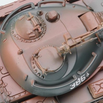 3D модель российского танка из сплава Gamchiano в масштабе 1/43