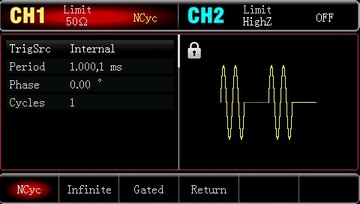 Функциональный генератор UTG1022X 20 МГц 200 Мвыб/с