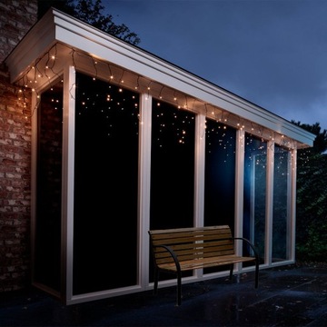 Светильник Icicle 259 LED для здания, холодный белый, 11 м.