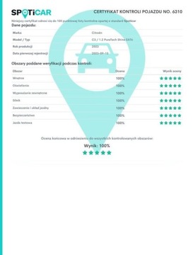 Citroen C3 III Hatchback Facelifting 1.2 PureTech 110KM 2023 Citroen C3 1.2 PureTech Shine EAT6 SalonPL FVat Bogata Wersja Od Reki 1.2, zdjęcie 30