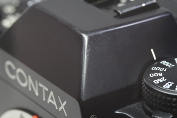 Пленочная зеркальная камера Contax RX 35 мм, черный корпус, только из Японии