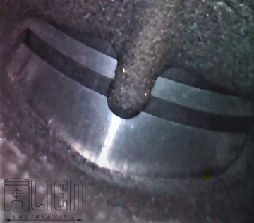 WSK 125 cylinder żeliwny ALIEN tłok pierścienie