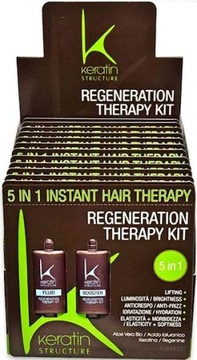 Saszetki Keratin Structure REGENERATION THERAPY KIT 12 SZT. regeneracja