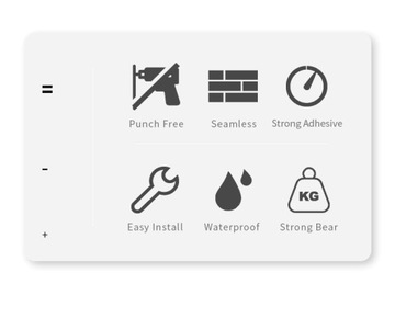 САМОКЛЕЯЩИЕСЯ НАСТЕННЫЕ КРЮЧКИ MAGISCHE HAKEN 13