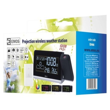 Stacja pogodowa z projektorem E8466 EMOS