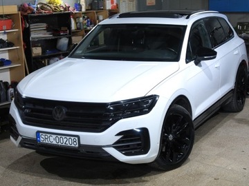 Volkswagen Touareg III SUV 3.0 V6 SCR TDI 286KM 2019 VW Touareg R-Line PL Full Wentyle Masaż Dynaudio Panorama Dociąg Matrix Hak