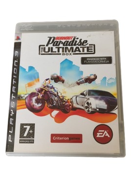 PS3 BURNOUT PARADISE ULTIMATE BOX PLAYSTATION